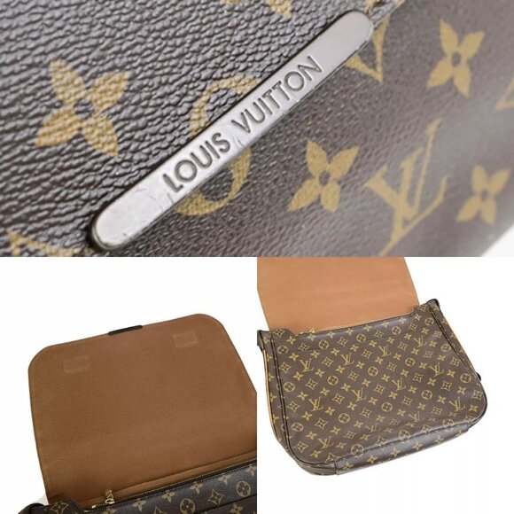 LOUIS VUITTON Messenger MM Bobour Shoulder Bag Monogram Leather - Picture 8 of 16